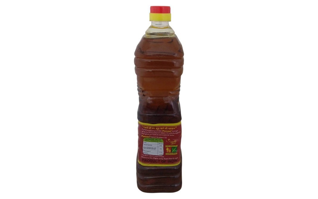 Pansari Mustard Oil    Plastic Bottle  1 litre